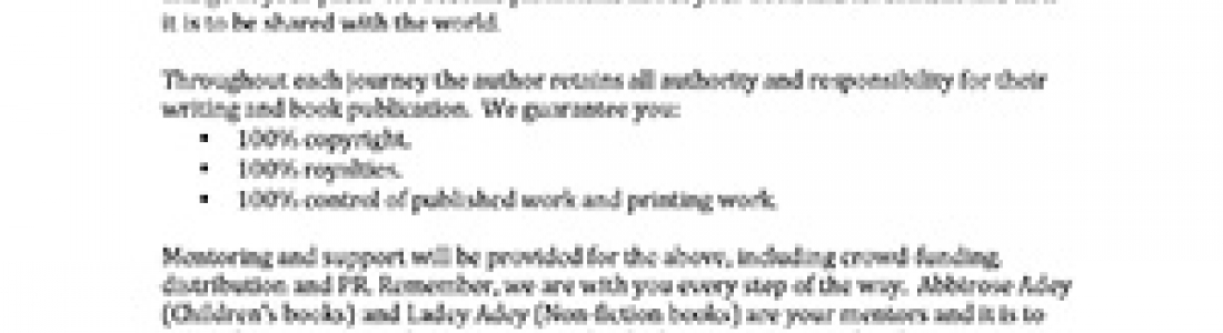 author-mentoring-programme